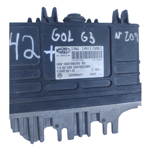 Módulo Injeção Volkswagen Gol 1.0 Plus Gasolina 1995 A 2008