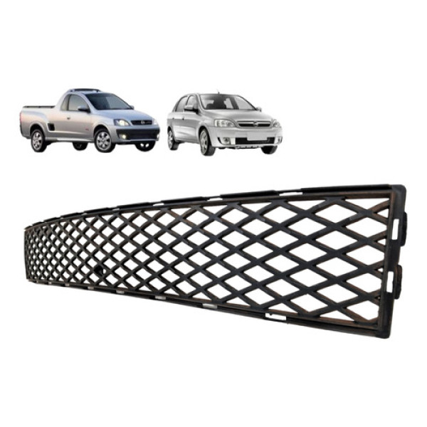 Grade Inferior Parachoque Dianteiro Corsa Montana 2008 A 12