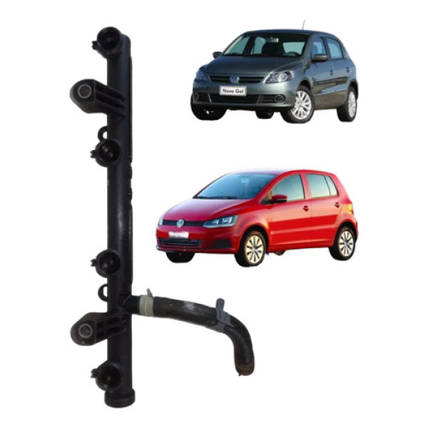 Flauta Bico Injetor Volkswagen Voyage Gol Fox G5 G4 1.0 8v 