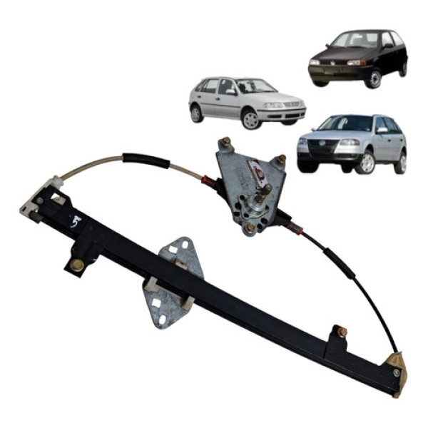 Maquina Vidro Manual Traseiro Gol G2 G3 G4 1994 2014 Direito