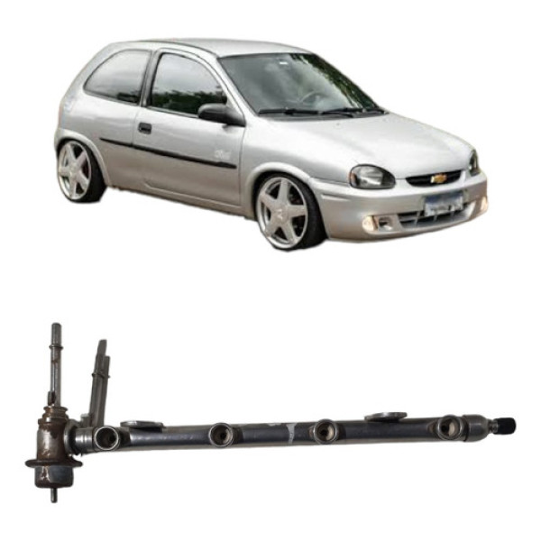 Flauta Bico Injetor Chevrolet Corsa 1.0 8v Gasolina 2001