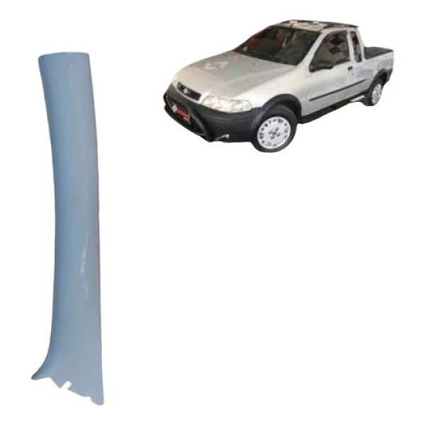 Acabamento Coluna Dianteira Esquerda Fiat Strada 2000 2005