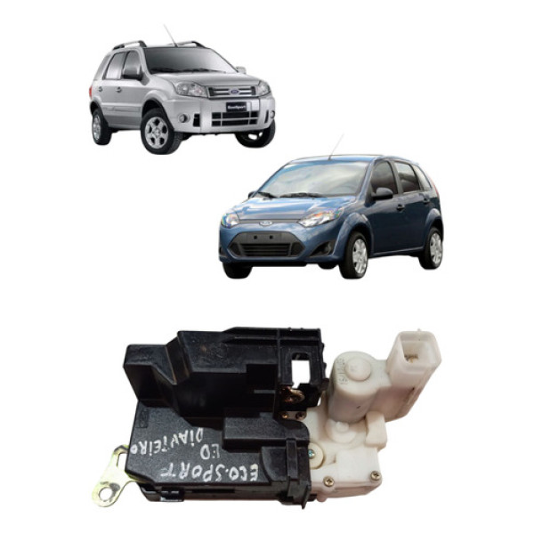 Fechadura Eletrica Porta Dianteira Fiesta 2003 2012 Direita