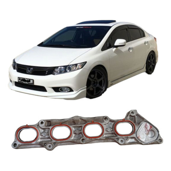 Junta Chapa Coletor Admissão New Civic 2012 A 2016