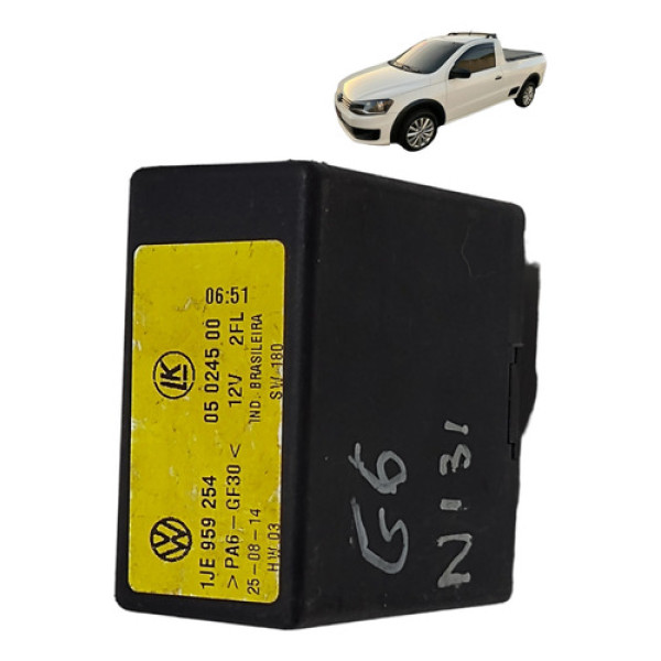 Módulo Rele Vidro Elétrico Volkswagen Saveiro G6 2012 A 16