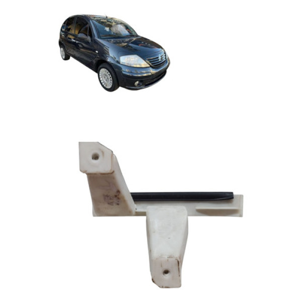 Guia Canaleta Vidro Traseiro Citroen C3 2003 2012 Direita