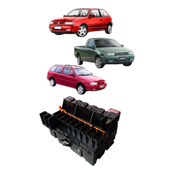 Caixa Fusíveis Gol Parati Saveiro 1996 A 2002