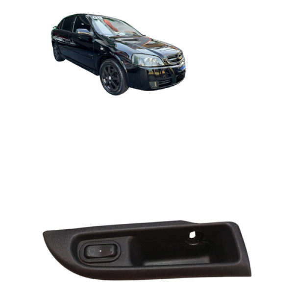 Moldura Botao Vidro Eletrico Traseiro Astra 2009 Direito