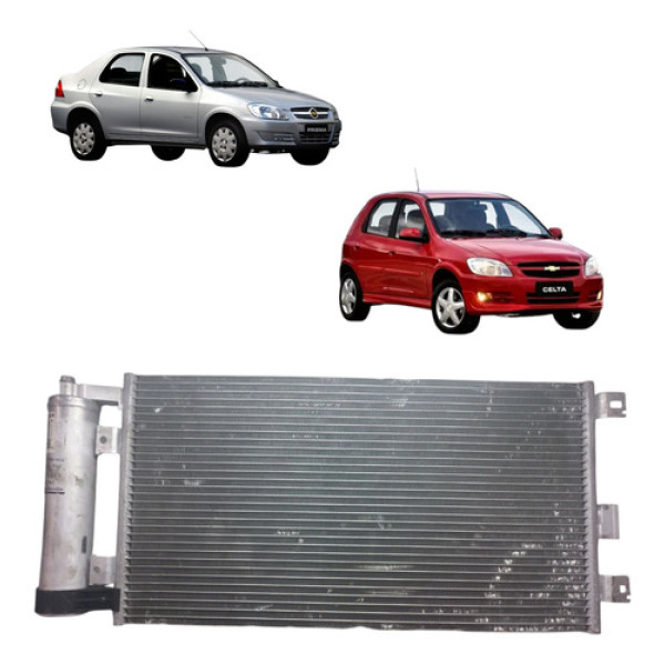 Condensador Ar Condicionado Celta Prsima 1.0 1.4 2007 2013