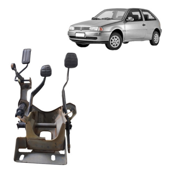Suporte Com Pedais Gol G2 1996 2000