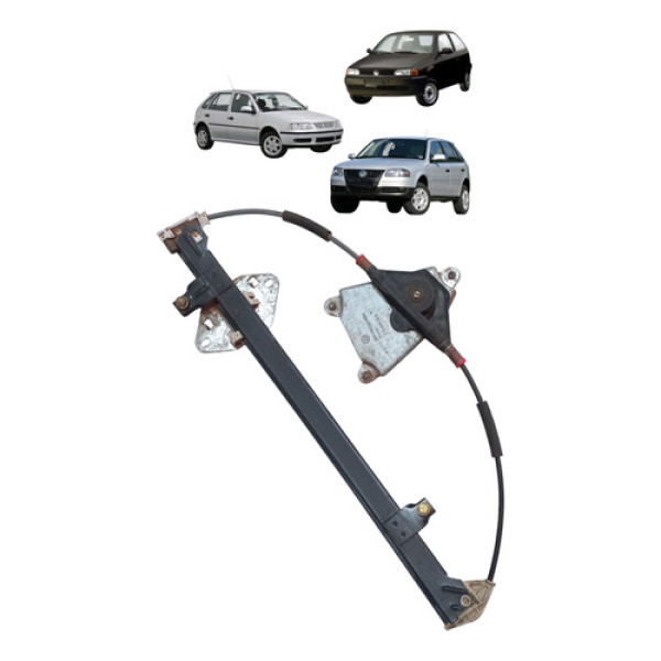 Maquina Vidro Manual Traseiro Gol G2 G3 G4 1994 2014 Direito