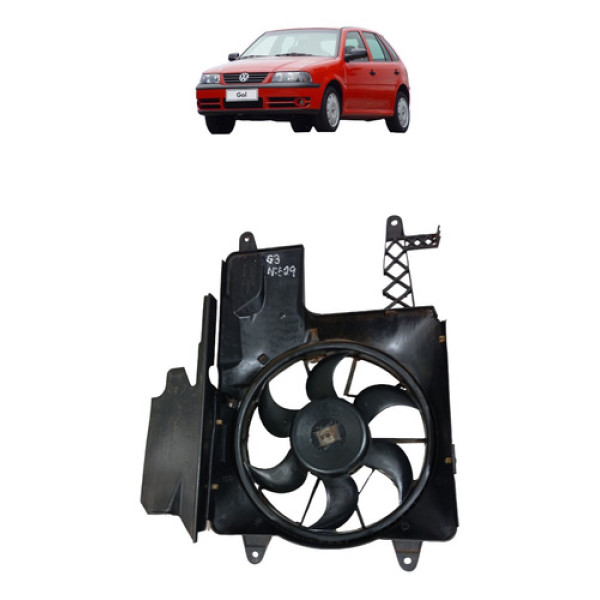 Defletor Ventoinha Gol Saveiro G3 1999 A 2005