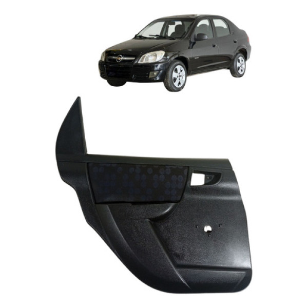 Forro Porta Traseira Prisma 2006 2012 Esquerda