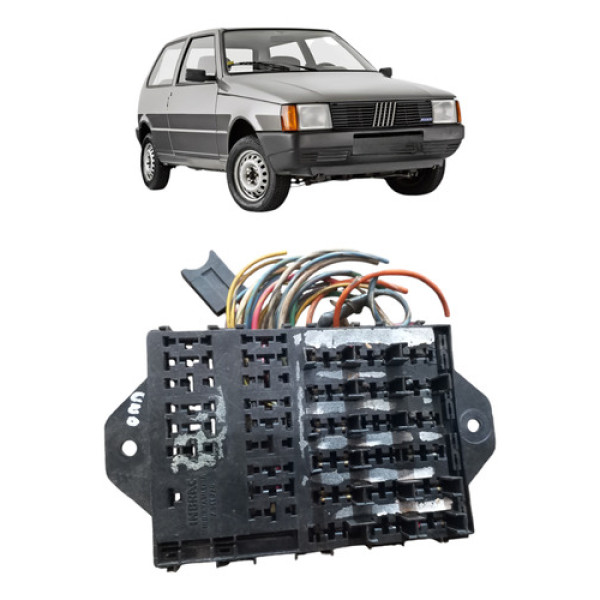 Caixa Fusíveis Fiat Uno 1.0 1990 A 1995