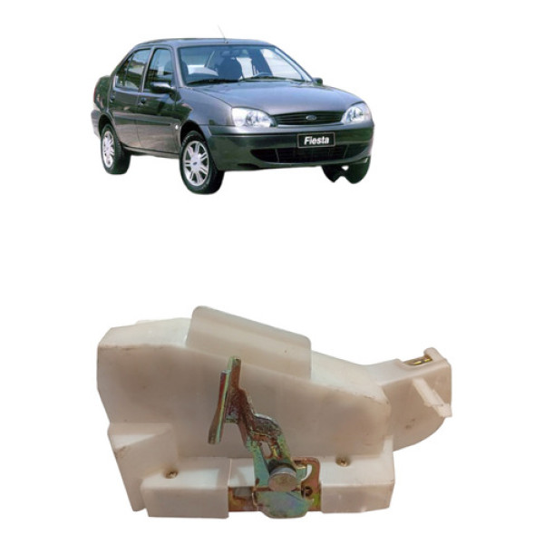 Fechadura Eletrica Porta Traseira Fiesta 1997 2002 Direita
