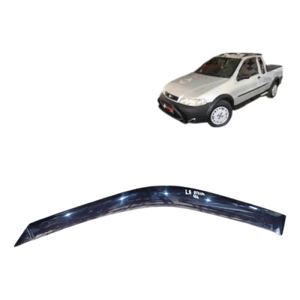 Calha Moldura Janela Esquerda Chuva Strada 2000 2005