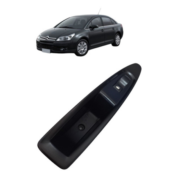 Moldura Botão Comando Vidro Traseiro C4 Pallas 2012 Direito 