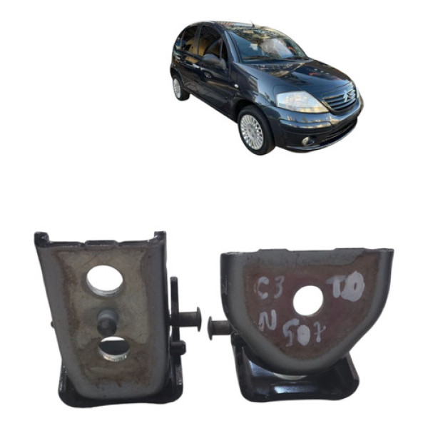 Dobradica Porta Traseira Citroen C3 2003 2012 Direita