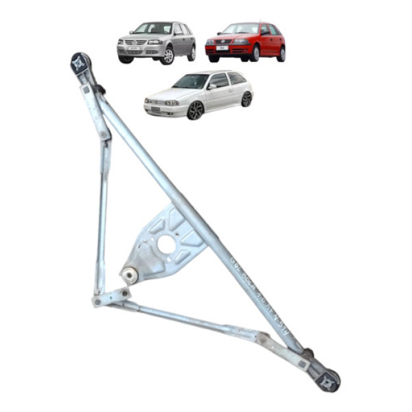 Maquina Limpador Parabrisa Gol G2 G3 G4 Sem Motor