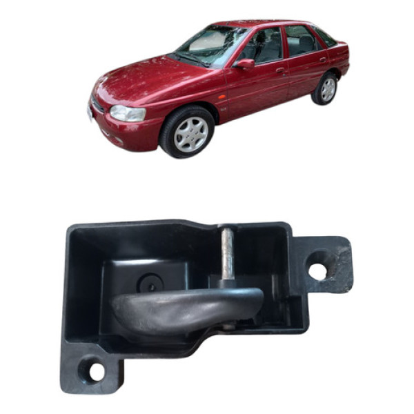 Macaneta Gatilho Porta Dianteira Escort 1997 2003 Direita