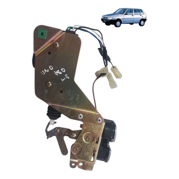 Fechadura Elétrica Traseira Uno 1988 2009 Esquerda