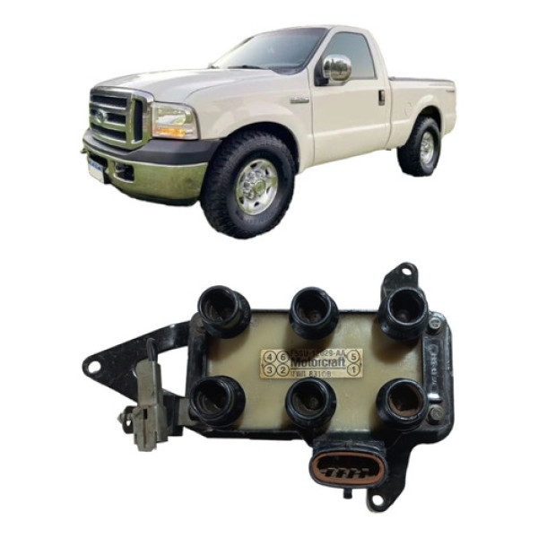 Bobina Ignição Ford F250 Ranger Taurus Mondeu V6