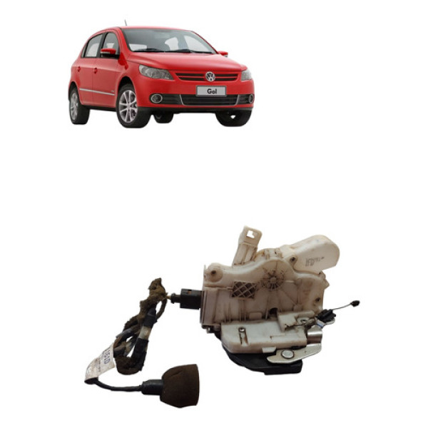 Fechadura Eletrica Porta Dianteira Gol G5 2008 2012 Esquerda