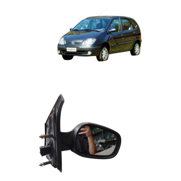 Retrovisor Eletrico Renault Scenic 2003 2010 Direito