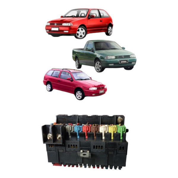 Caixa Fusíveis Gol Parati Saveiro 1996 A 2002