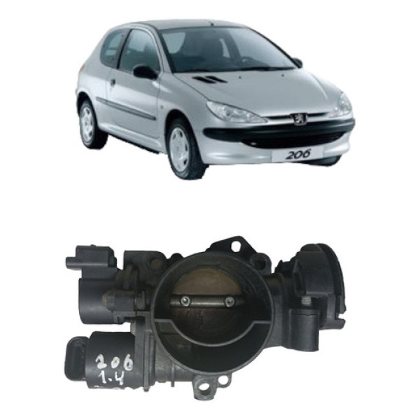 Tbi Corpo Borboleta Peugeot 206 306 C3 2004 A 2006