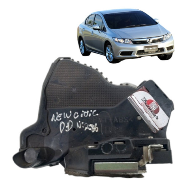 Fechadura Elétrica New Civic 2012 A 2016 Dianteira Direita