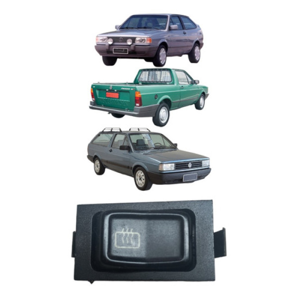 Botão Desembargador Vidro Traseiro Volkswagen Gol 