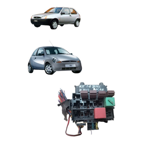Caixa Fusíveis Ford Fiesta Ka 1.0 1996 A 2002