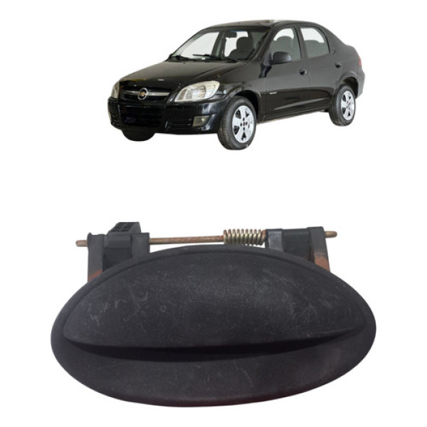 Macaneta Externa Porta Traseira Prisma 2006 2012 Direita