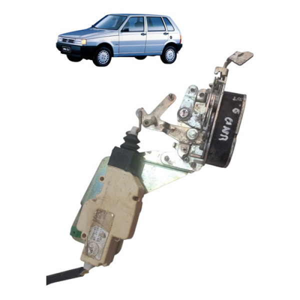 Fechadura Elétrica Dianteira Fiat Uno 1992 2002 Esquerda