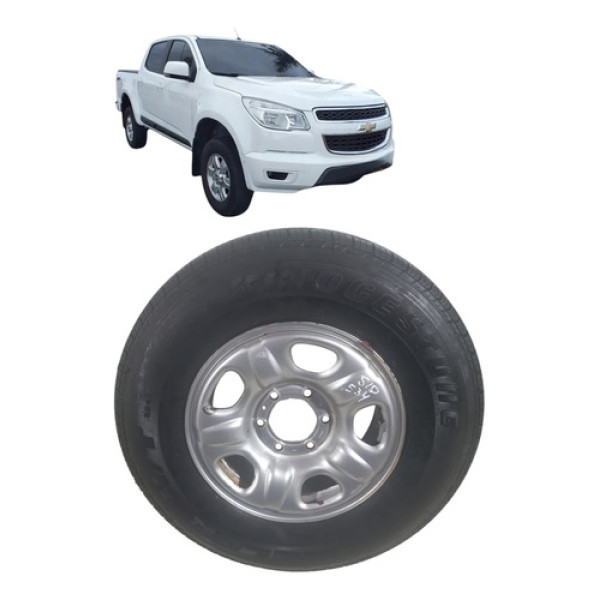 Roda Step 16 Com Pneu 245 70 R16 Chevrolet S10