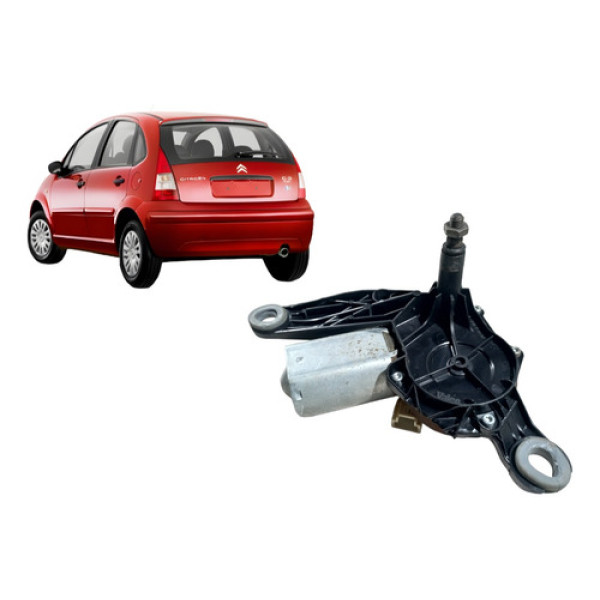 Motor Limpador Vidro Traseiro Citroen C3 C4 Peugeot 307