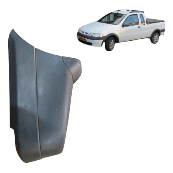 Ponteira Polaina Parachoque Dir Traseiro Strada 2001 2005