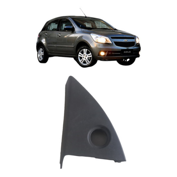 Acabamento Interno Retrovisor Esquerdo Agile 2011 A 2015
