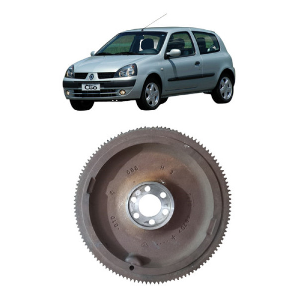 Volante Cremalheira Motor Renault Clio 1.0 16v 2001 2012