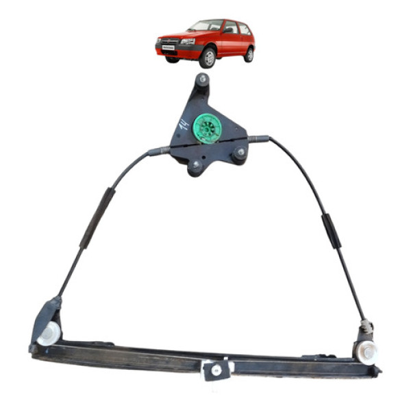 Maquina Vidro  Fiat Uno Sem Motor