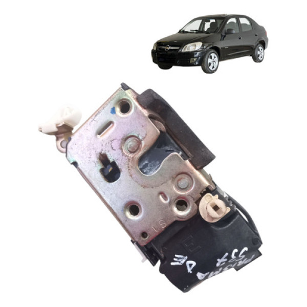 Fechadura Trava Eletrica Dianteira Prisma 2006 2012 Esquerda