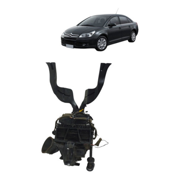 Caixa Evaporadora C4 Pallas 2.0 2008 2013 Com Dutos Ar