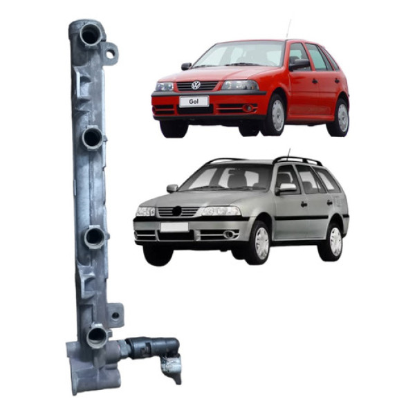 Flauta Bico Injeção Volkswagen Gol Parati 1.0 16v 