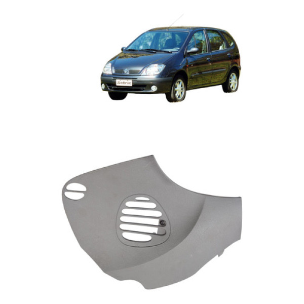 Acabamento Console Renault Scenic 2003 2010 Direito