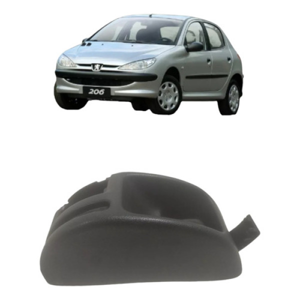 Console Moldura Freio Mão Peugeot 206 1.4 2004 A 2010