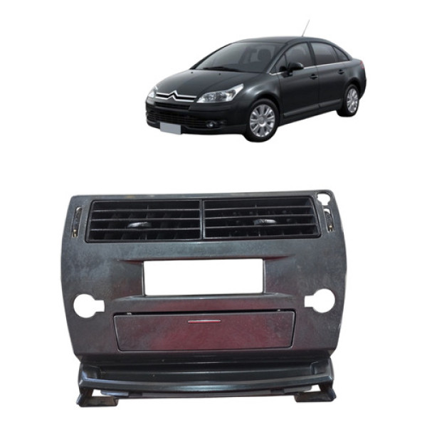 Moldura Central Com Difusor Ar C4 Pallas 2008 2013