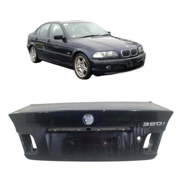 Emblema Tampa Traseira Porta Malas Bmw 320i 2000 2006