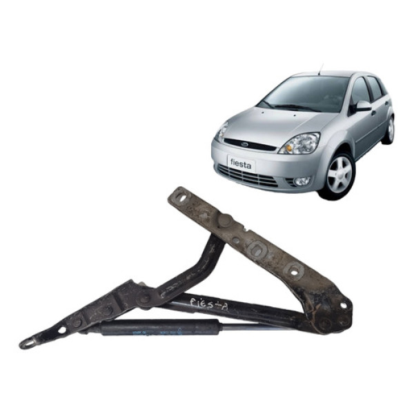 Braçadeira Direita Tampa Traseira Ford Fiesta 2003 2014 