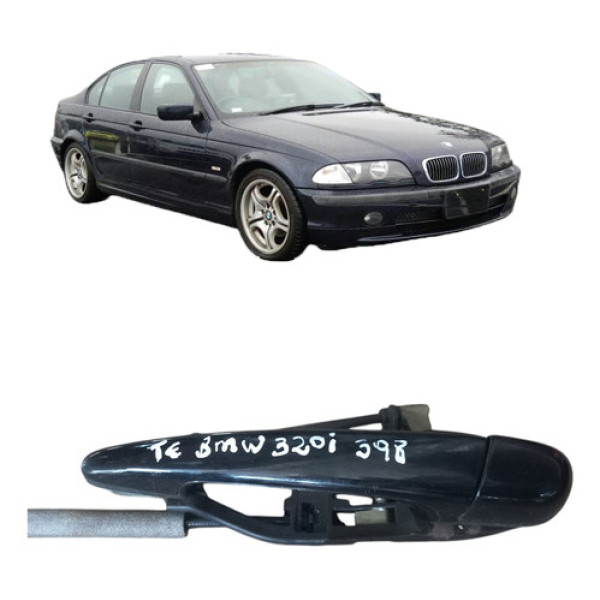 Macaneta Externa Traseira Esquerda Bmw 320i 2000 2005